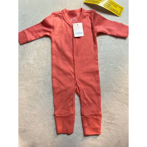 Primark Pink infant bodsuit Pink Blush NB - Picture 1 of 5